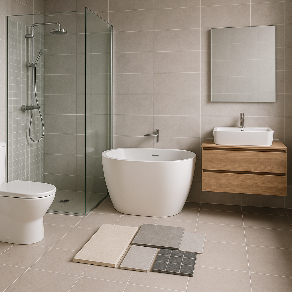 Bathroom Renovation Guide: Best Tile Sizes and Colours for 2024