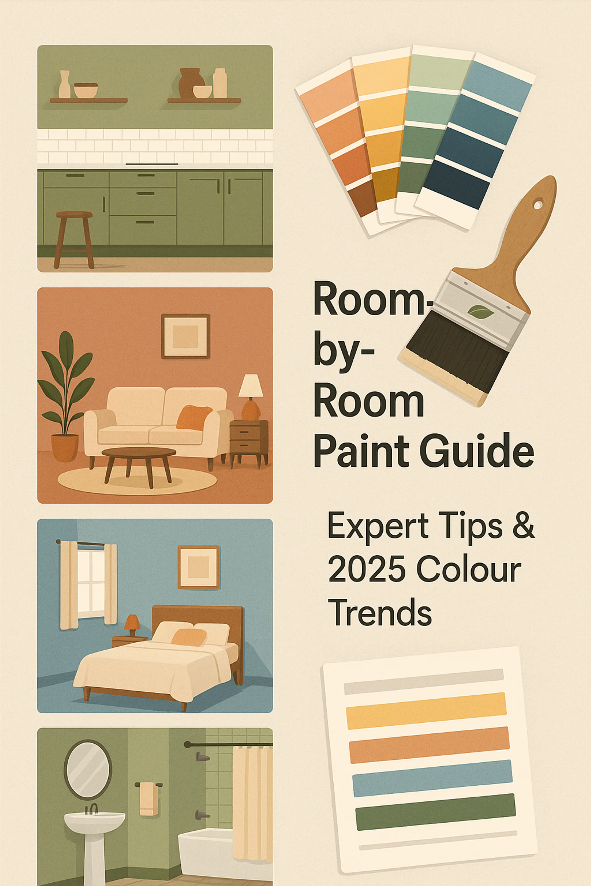 Room-by-Room Paint Guide: Expert Tips and 2025 Colour Trends